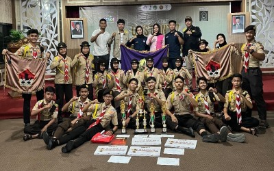 Pramuka SMA Negeri 1 Randublatung Sabet Juara Umum Kedua di OWSTION'17 UNTAG Semarang